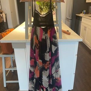 Multicolored maxi dress